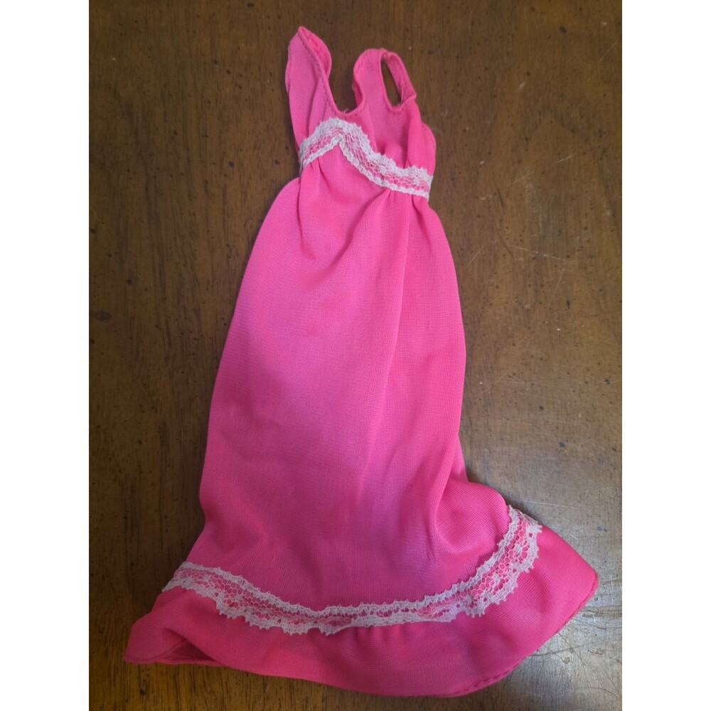 Barbie Best Buy Hot Pink Nightgown #9157 1976 Vintage EUC